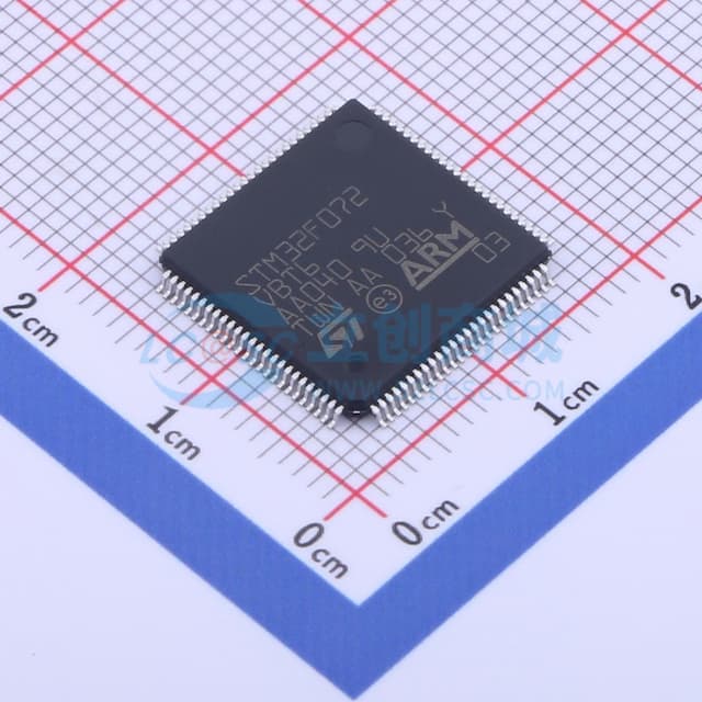 主流ARM Cortex-M0 USB系列MCU，具有128 KB Flash、48 MHz CPU、USB、CAN和CEC功能实物图