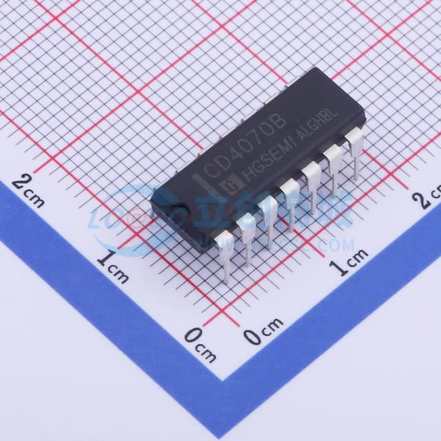 CMOS 四路异或门 【插件】实物图