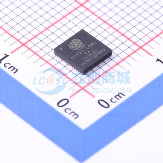 不带固件 集成2.4GHz WIFI和蓝牙双模的单芯片方案实物图