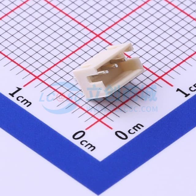 1x3P 间距:1.5mm 直插【插件】实物图