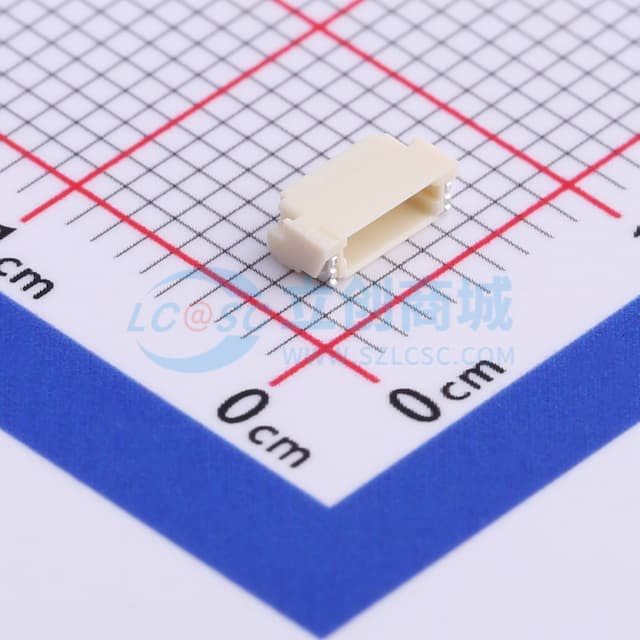 1x4P 间距:0.8mm 卧贴 系列:SUR实物图