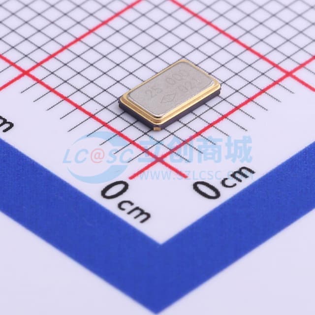 25MHz ±10ppm 20pF实物图