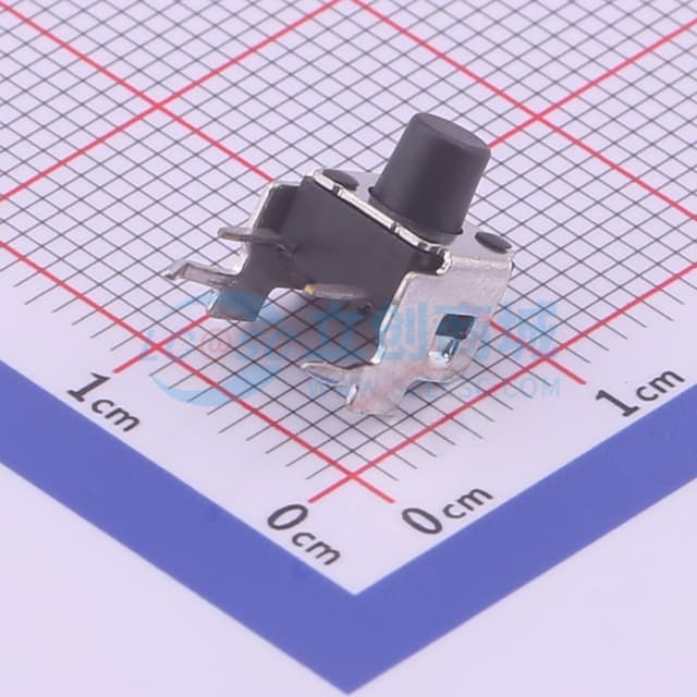 6*6*5.85mm 卧插 轻触开关 【轻触】实物图