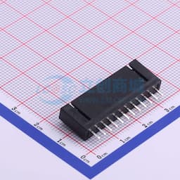 黑色 1x12P 间距:2.54mm 直插【插件】缩略图