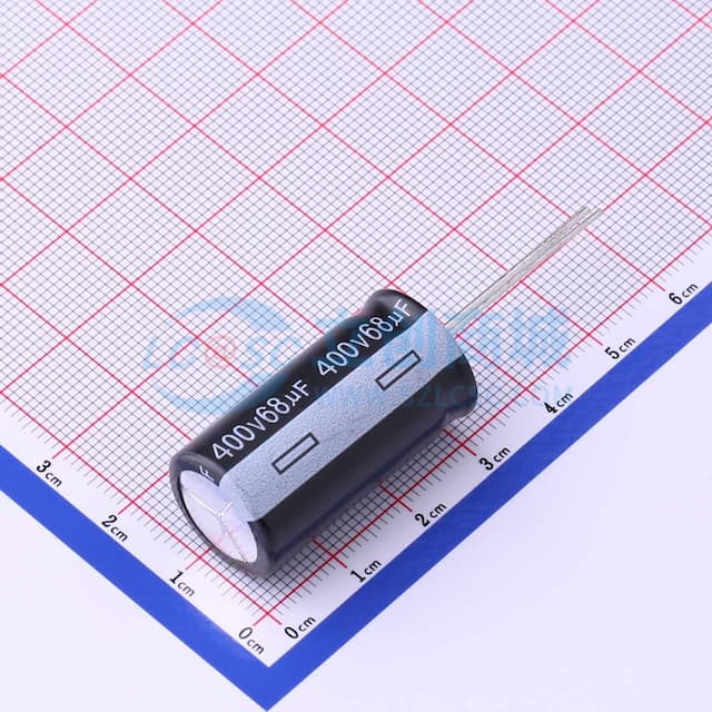 68uF ±20% 400V实物图