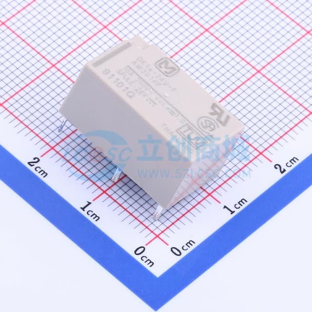 【插件】无锁存 24V 10A 一组常开:1A(单刀单掷-常开)实物图