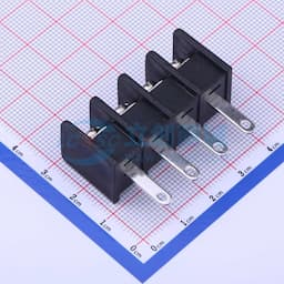 9.5mm 1x4P 每排P数:4 排数:1 直针 中脚【栅栏】缩略图