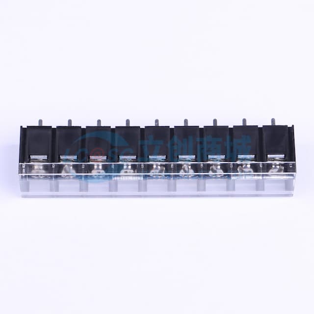 9.5mm 1x9P 每排P数:9 排数:1 直针 中脚 【栅栏】实物图
