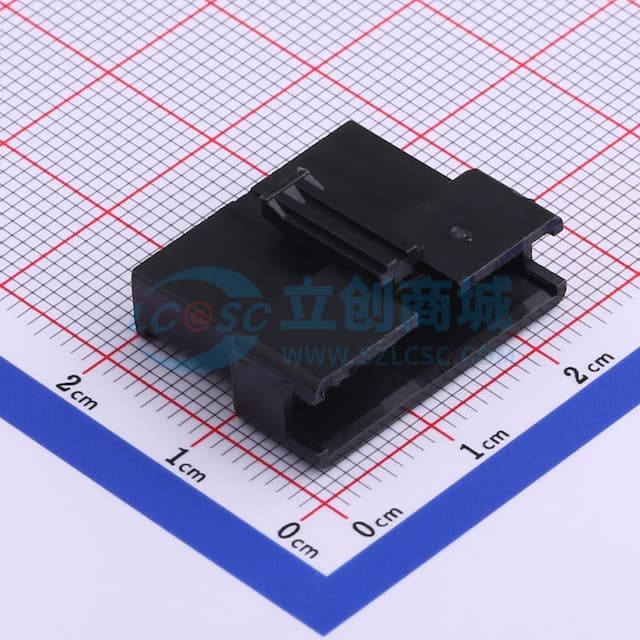 黑色 2.5mm 1x8P实物图