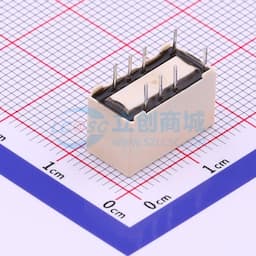 信号继电器 DPDT,单线圈自锁 线圈 DC3V 【插件】缩略图