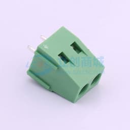 5mm 1x2P 排数:1 每排P数:2 直插 【螺钉】缩略图