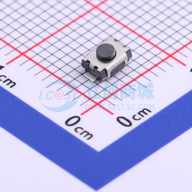 4*3*2mm 立贴 轻触开关实物图