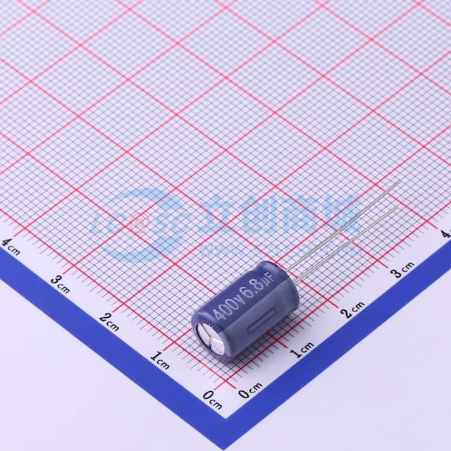 6.8uF ±20% 400V实物图