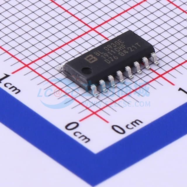 内置晶振单相电能计量芯片实物图