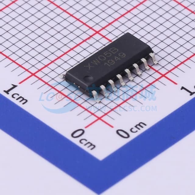 触摸芯片XW05B SOP16实物图
