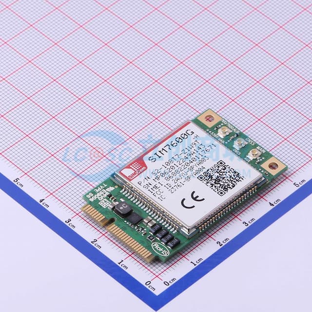 SIM7600G-H-PCIE实物图