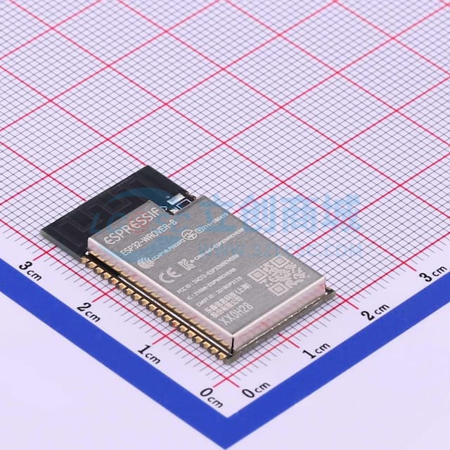 通用型Wi-Fi+BT+BLE MCU模组实物图