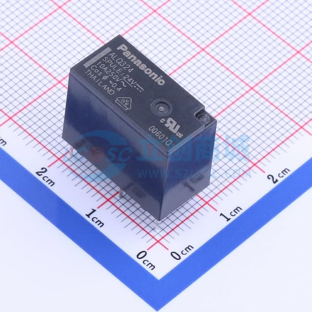 24V 10A 一组常开:1A(单刀单掷-常开)【插件】实物图