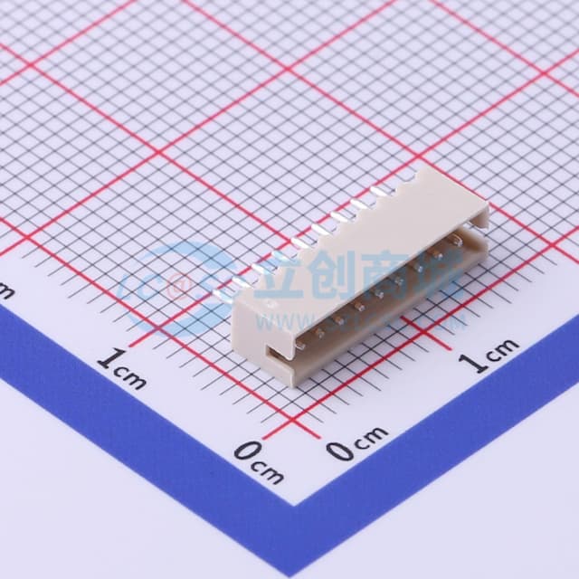 1x9P 间距:1.5mm 直插 系列:ZH 【插件】实物图