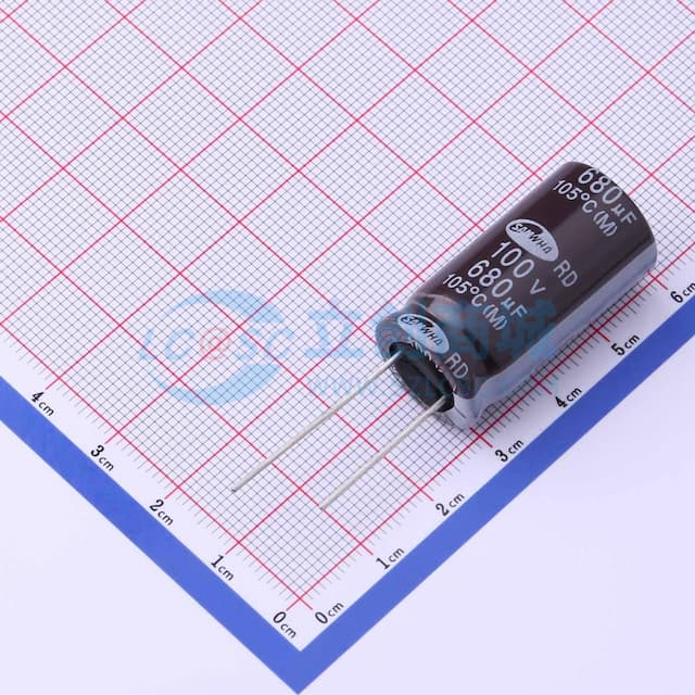 680uF ±20% 100V实物图