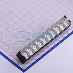 9.5mm 1x10P 每排P数:10 排数:1 直针 边脚 【栅栏】缩略图