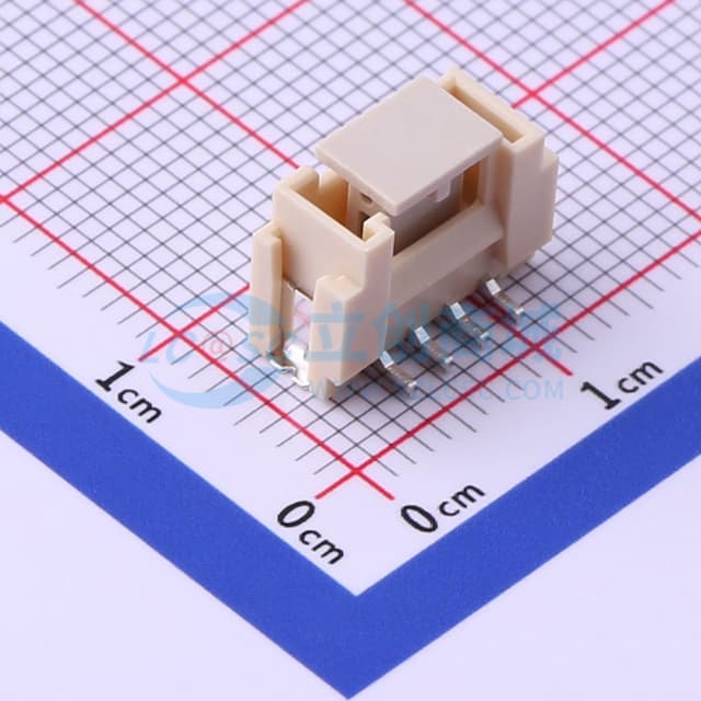 1x4P 间距:2mm 立贴实物图