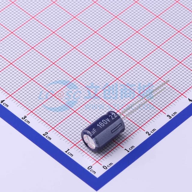 22uF ±20% 160V 【插件】实物图