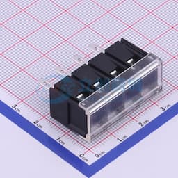 7.62mm 1x4P 每排P数:4 排数:1 直针 中脚 【栅栏】缩略图