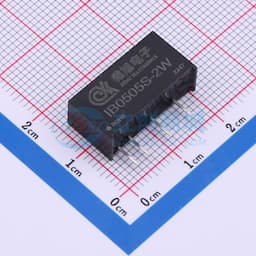 【插件】 2W定电压输入隔离稳压单路输出DC-DC模块电源缩略图