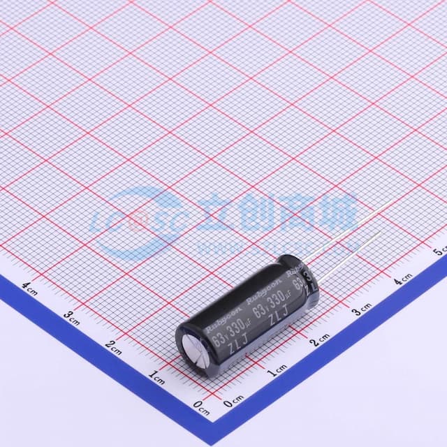 330uF ±20% 63V实物图
