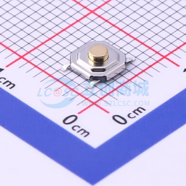 5.1*5.1*1.9mm 立贴 轻触开关实物图