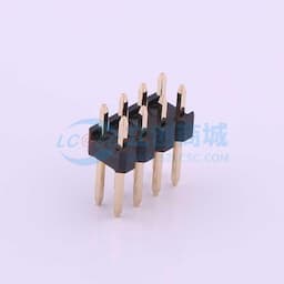 2x4P 间距:2.54mm 方针 【排针】缩略图