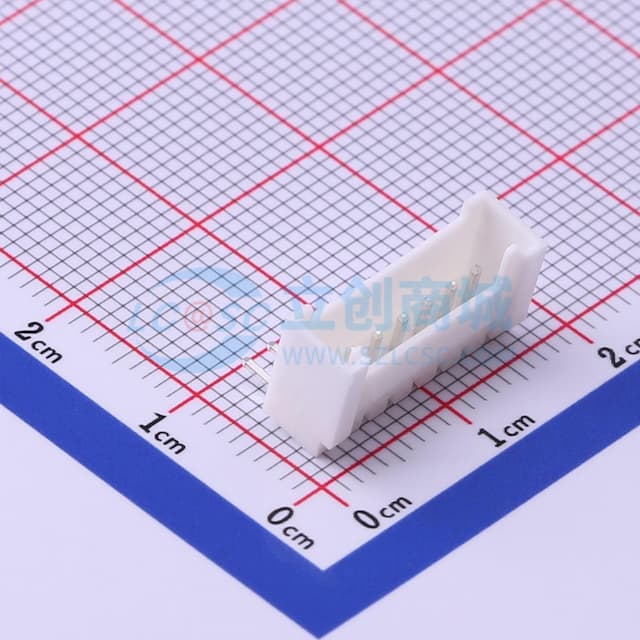 1x7P 间距:2mm 弯插【插件】实物图