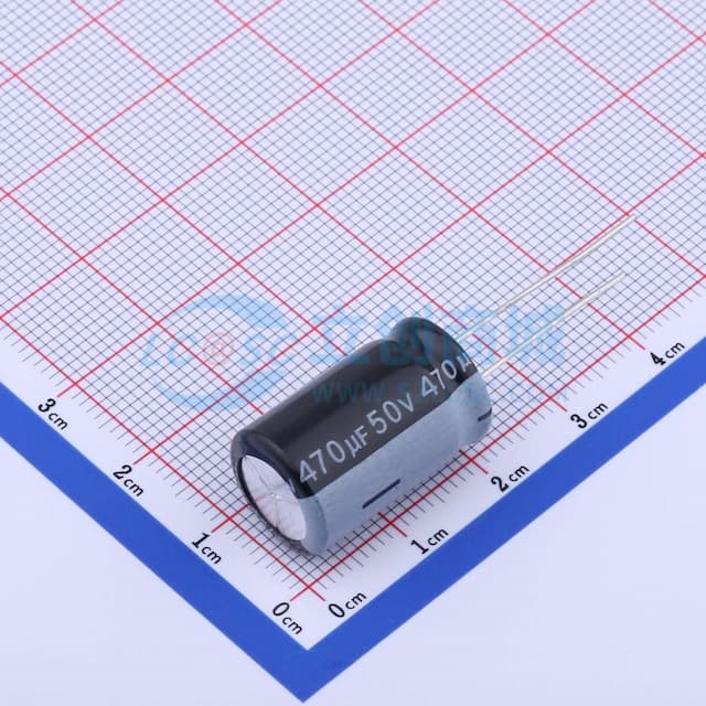 470uF ±20% 50V 【插件】实物图