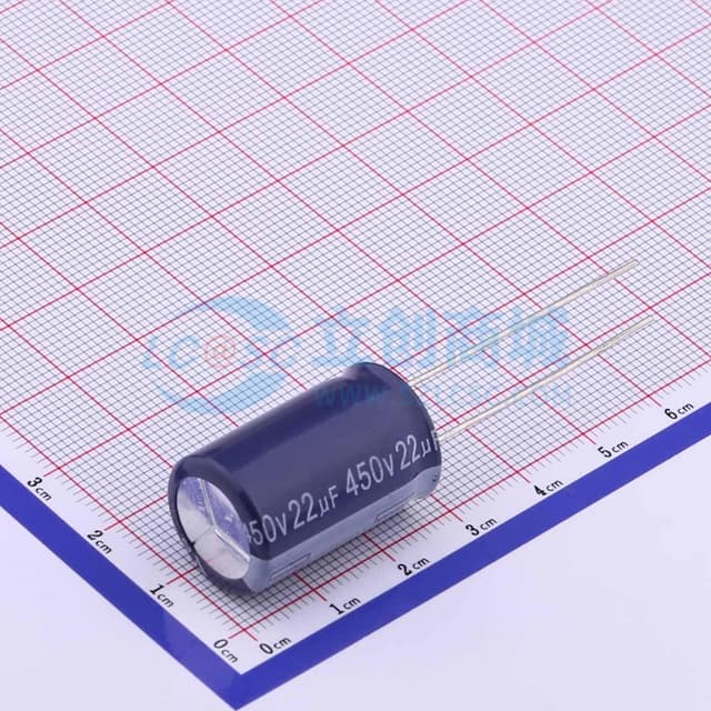 22uF ±20% 450V实物图