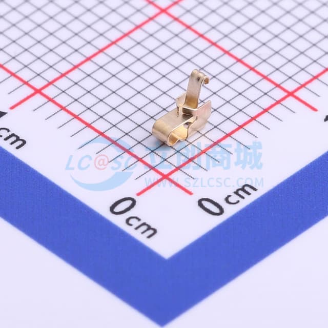 ECT(电连) 天线弹片 3.5mmx1.5mmx3.5mm 不锈钢 镀金 圆盘实物图