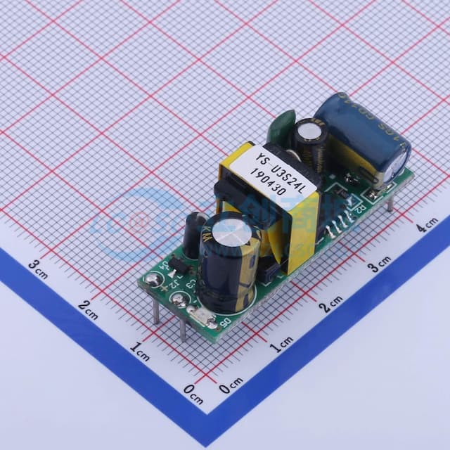 ESHION(禹舜)裸板开关电源 24V150mA电源模块(输入输出带针) 【插件】实物图