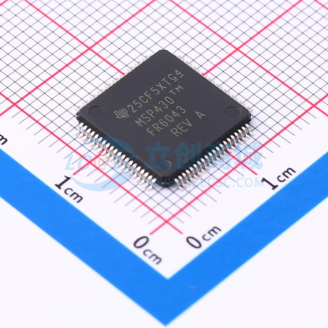 适用于燃气和水计量应用、具有 64KB FRAM、12KB RAM 和 LCD 的超声波感应 MCU实物图