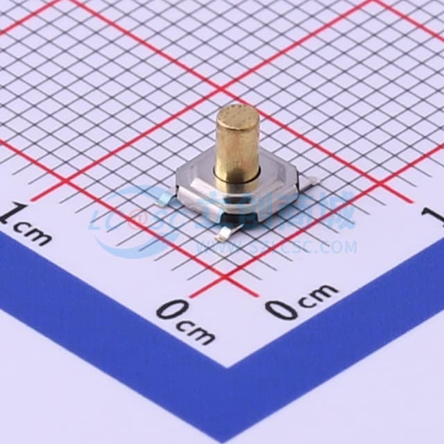 5.1*5.1*4.5mm 立贴 轻触开关实物图