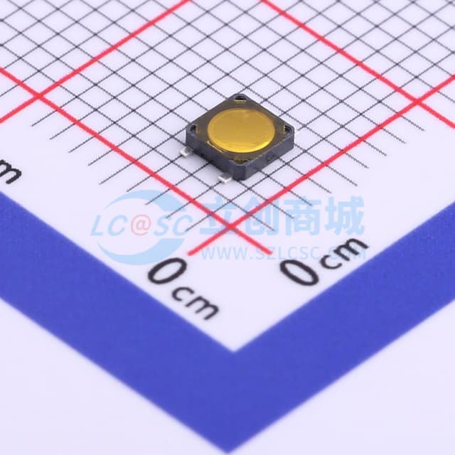 3.1*3.1*0.7mm 立贴 轻触开关实物图