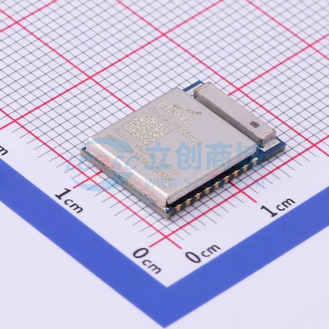 nRF52832 BLE5.0 低功耗蓝牙转串口模块实物图