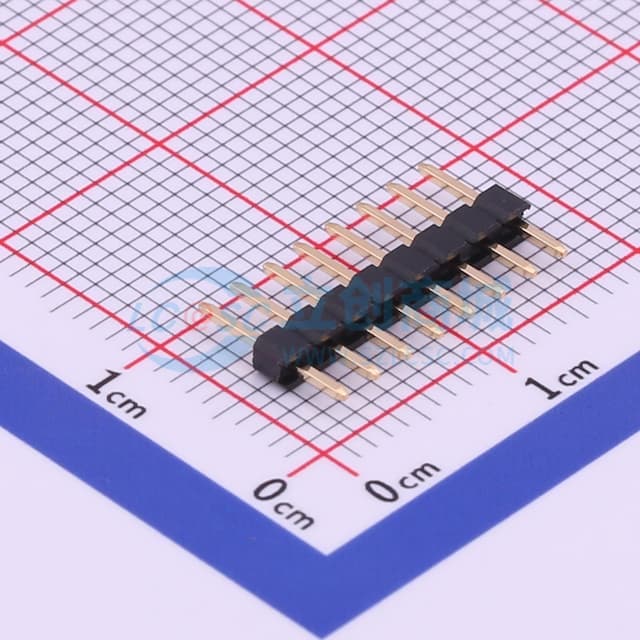1x8P 间距:2mm 方针 【排针】实物图