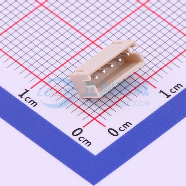 1x5P 间距:1.5mm 直插 系列:ZH 【插件】实物图