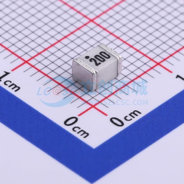 200V 2kA 2端 贴片GDT实物图