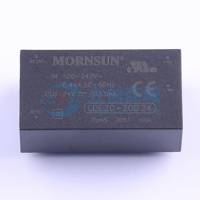 20W AC-DC模块电源 【插件】实物图