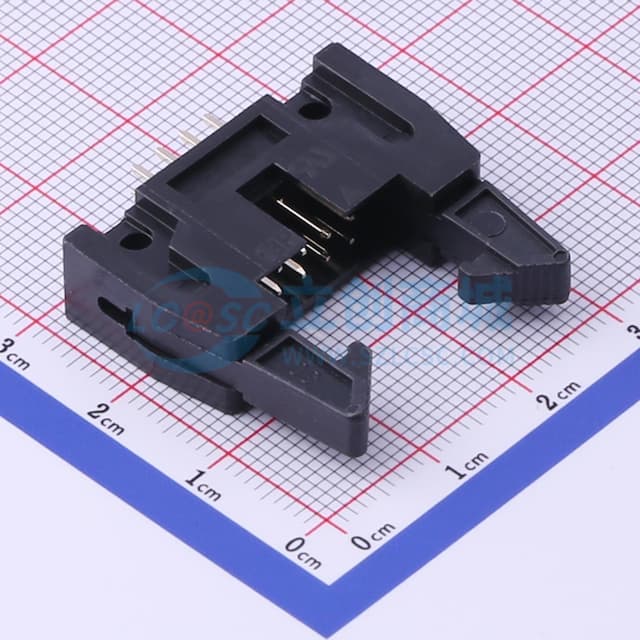 2.54mm 2x4P 排数:2 每排P数:4 【ID】实物图