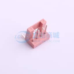 粉色 1x4P 间距:2.5mm 弯插【插件】缩略图