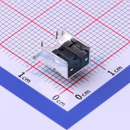 轻触开关6*6*5.5带支架贴片支架侧按按键250gf缩略图