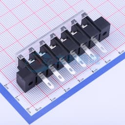7.62mm 1x6P 每排P数:6 排数:1 直针 中脚 【栅栏】缩略图