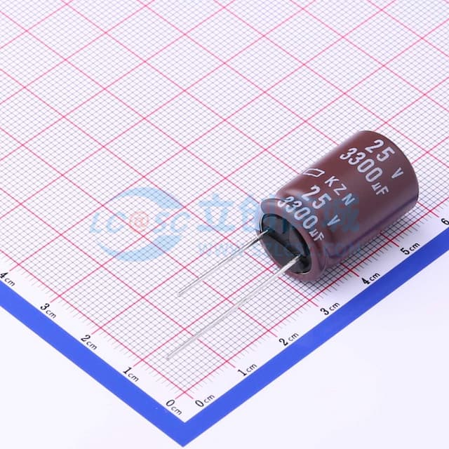 3300uF ±20% 25V实物图